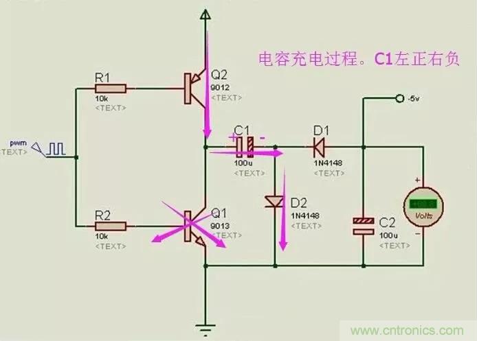 如何利用MCU的PWM产生负电压