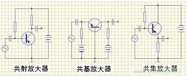 什么是共集、共基、共射放大器？如何分辨3类放大器