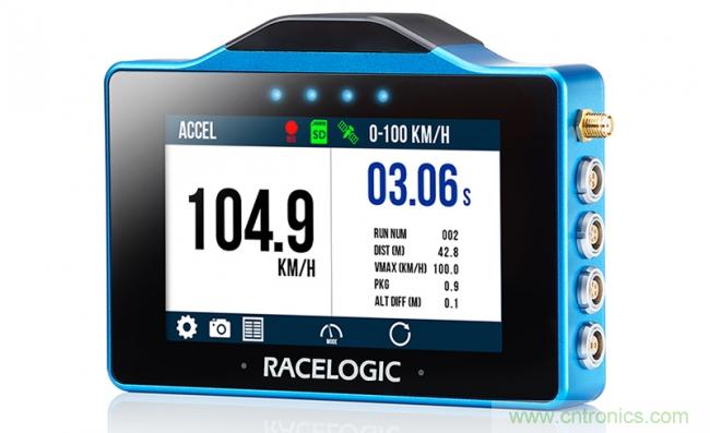 Racelogic 推出首款新一代高度灵活的数据记录器VBOX Touch