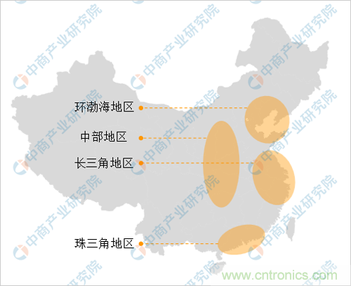 2019年中国机器人产业园分布格局分析