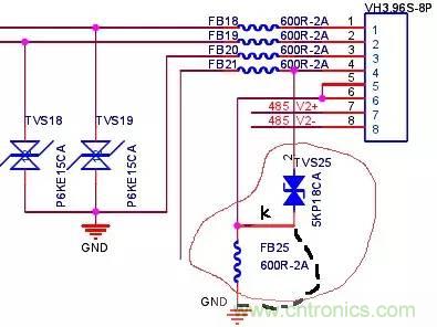 TVS-压敏电阻 等保护类器件的布局问题