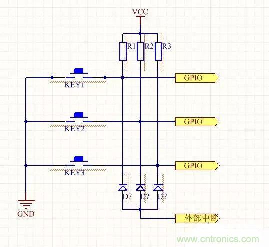 单片机按键设计的四个方案详解