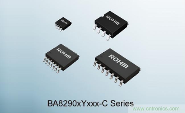 ROHM推出抗干扰性能优异的比较器“BA8290xYxxx-C系列”
