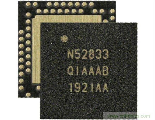 Nordic推出nRF52833先进多协议系统级芯片