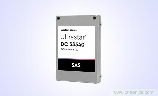 西数推出Ultrastar DC SS540 SAS固态硬盘 最大容量15.36TB