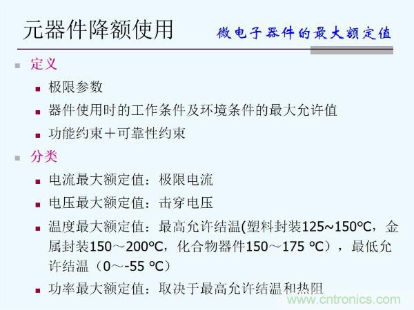 元器件应用可靠性如何保证,都要学习航天经验吗?