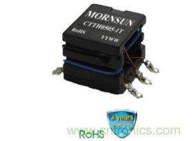 金升阳推出汽车级高隔离小体积变压器——CTTH0505-1T系列