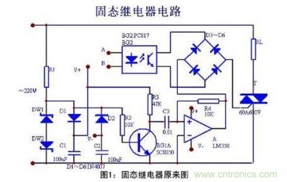 固态继电器原理图及作用是什么?