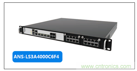 铵泰克推出采用龙芯3A4000+龙芯7A1000的多网口网络安全平台