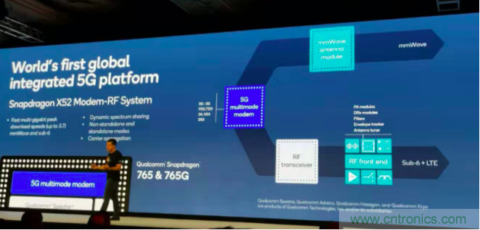 高通首款5G SoC问市，命名为765
