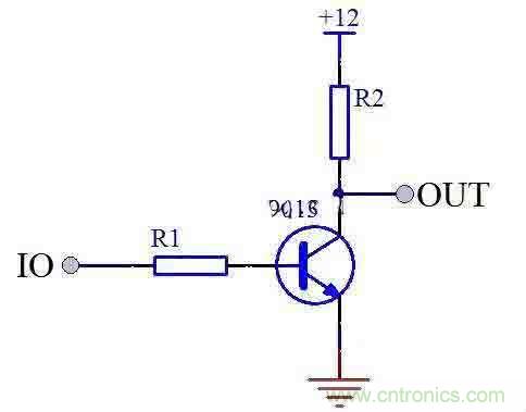 三极管在单片机中的应用图解
