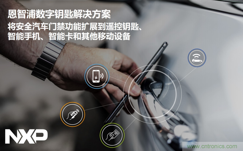 NXP全新汽车数字钥匙解决方案,让您更安心进行远程遥控 NXP全新汽车数字钥匙解决方案,让您更安心进行远程遥控