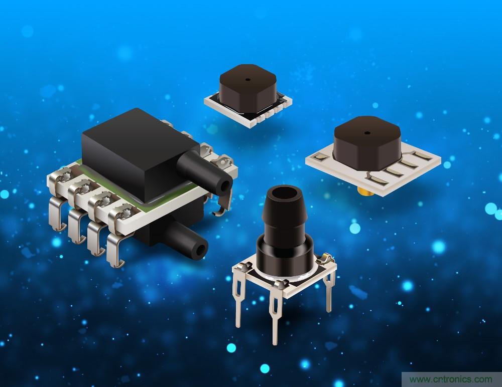 Bourns推出四款新系列环境压力传感器产品