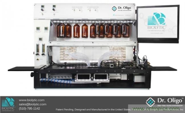 Biolytic推出Dr. Oligo 768XLc DNA RNA合成仪——更快合成768 Oligos Biolytic推出Dr. Oligo 768XLc DNA RNA合成仪——更快合成768 Oligos