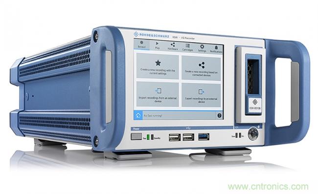 R&S推出支持高端R&S设备的高端R&S IQW宽带I/Q数据记录仪