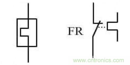 热继电器的电气符号以及h和a的意思详解