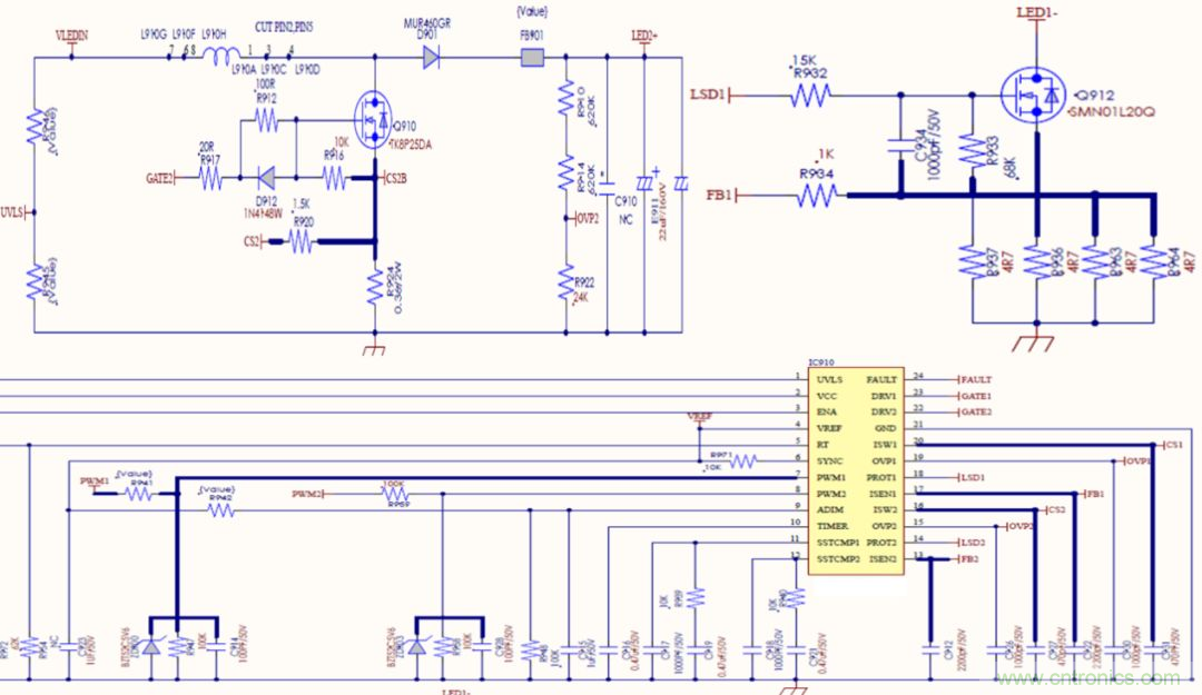 分析开关电源与IC控制器的PCB设计