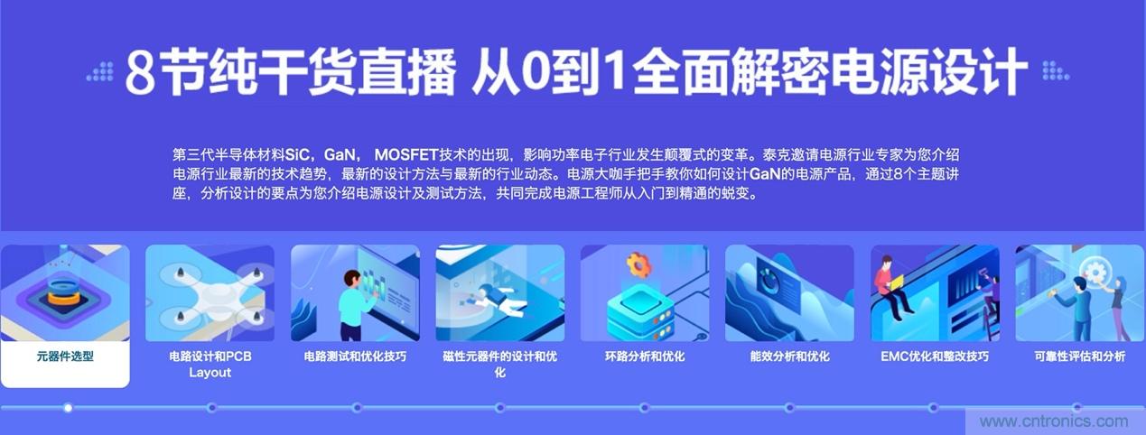 致工程师系列之三:高效GaN电源设计八部曲,泰克系列视频课堂实操秘籍 致工程师系列之三:高效GaN电源设计八部曲,泰克系列视频课堂实操秘籍