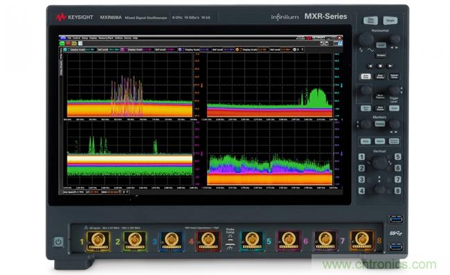 是德科技全新Infiniium MXR系列8合1示波器震撼登场