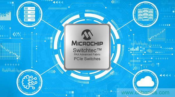 Microchip Switchtec PAX网络互联Gen 4 PCIe交换机现已投产