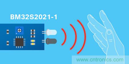 Holtek推出BM32S2021-1近接感应模块
