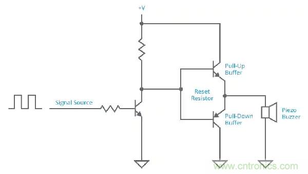 如何增加压电变送器蜂鸣器音频输出？