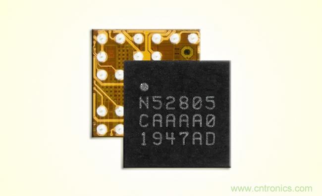 Nordic推出蓝牙5.2芯片级系统 (SoC) nRF52805