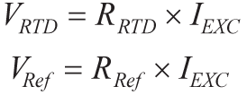 RTD比率式温度测量的模拟前端设计考虑