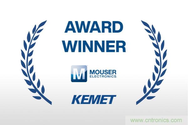 贸泽电子荣膺KEMET 2019年度优质服务分销商称号