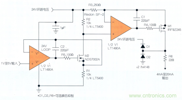 什么？！4mA至20mA电流环路的误差小于0.2%？!