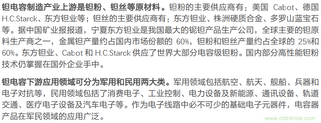 国巨:钽电容价格年底或翻倍! 国巨:钽电容价格年底或翻倍!