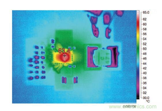 高效率、15V 轨至轨输出同步降压型稳压器能提供或吸收 5A