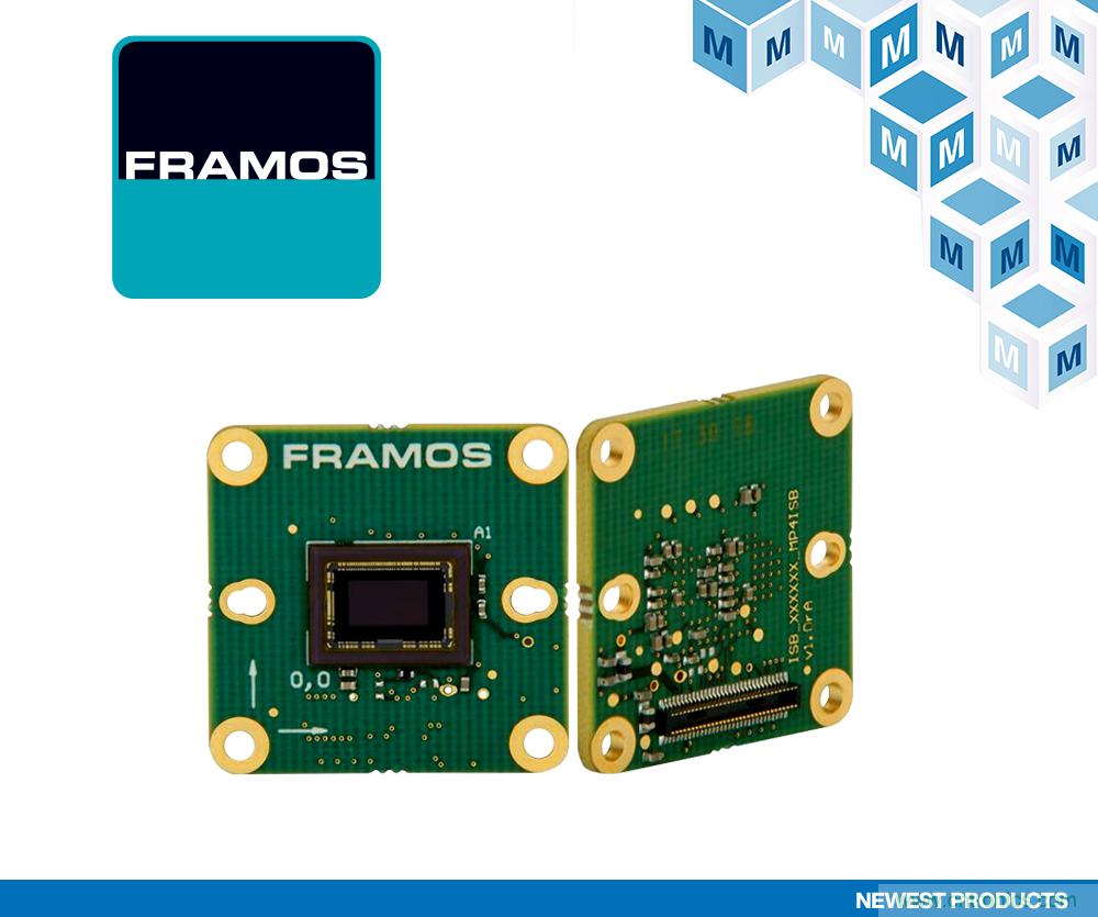 贸泽电子与嵌入式视觉知名供应商FRAMOS签订全球分销协议