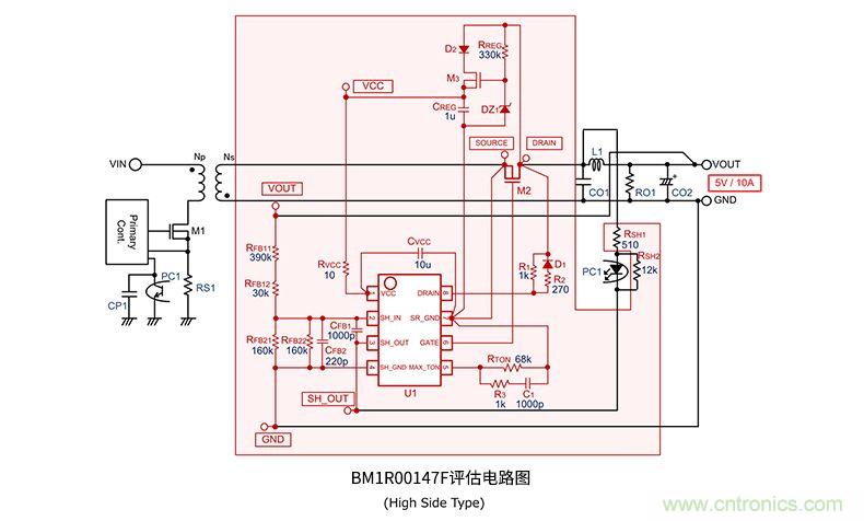 二极管整流和同步整流的效率比较