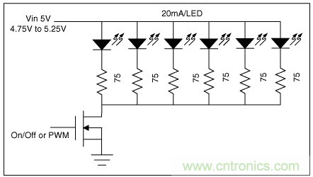 如何利用低成本线性稳压器改善白光LED？