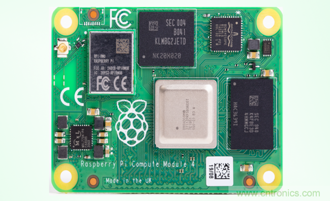 e络盟供货全新Raspberry Pi计算模块4