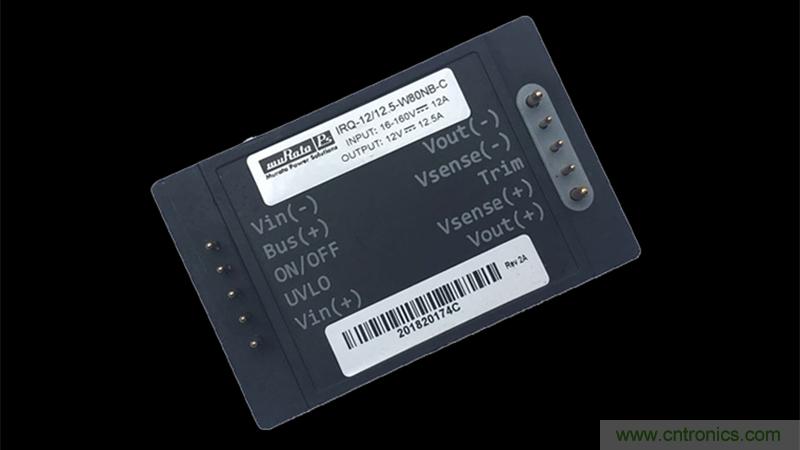 Murata Power Solutions IRQ-W80 150W超宽输入直流-直流转换器 Murata Power Solutions IRQ-W80 150W超宽输入直流-直流转换器