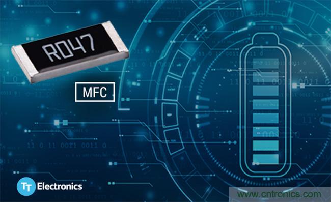 TT Electronics推出其金属箔贴片电阻器