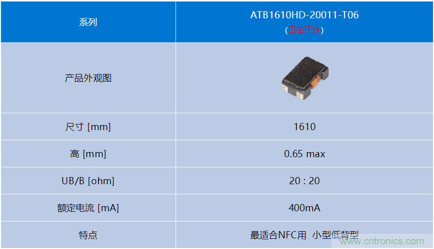 TDK面向NFC电路的总体解决方案