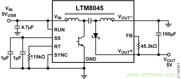 USB供电、915MHz ISM无线电频段、具有过温管理功能的1W功率放大器