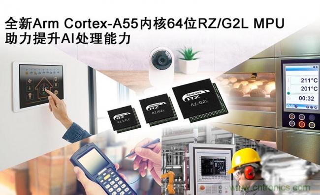 瑞萨电子推出通用64位 MPU RZ/G2产品群，提供了更强大的AI处理能力