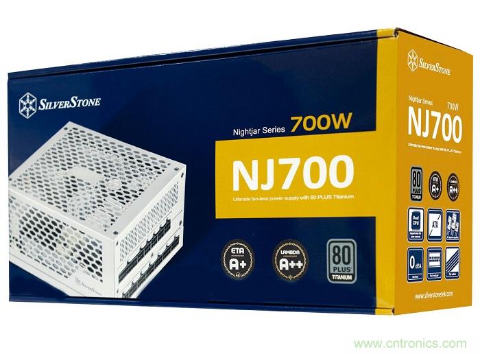银欣发布Nightjar NJ700钛金静音电源 采用无风扇式设计