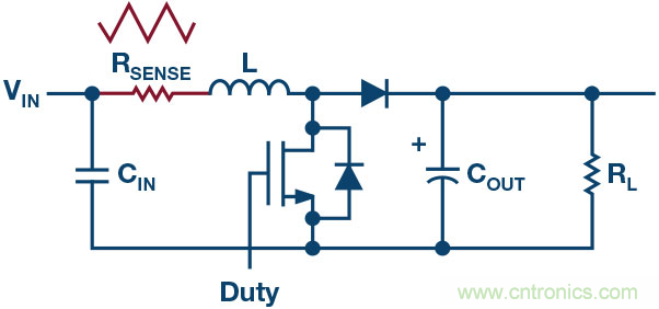 开关模式电源电流检测——第二部分：何处放置检测电阻