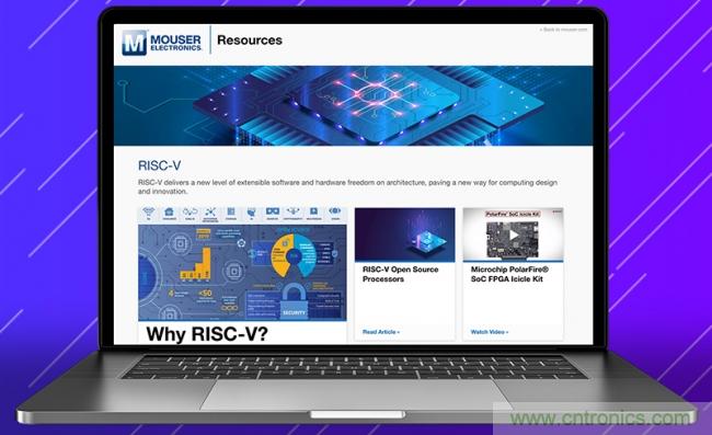 贸泽电子发布全新RISC-V资源页面