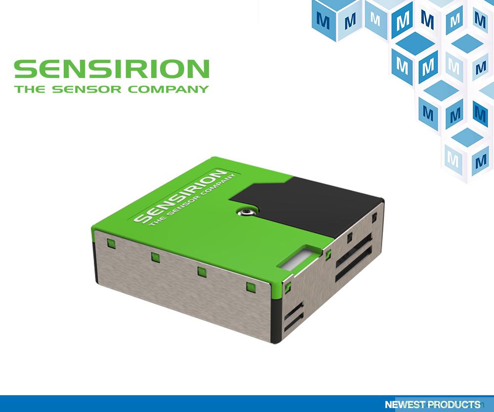 贸泽电子开售Sensirion品类丰富的环境传感器