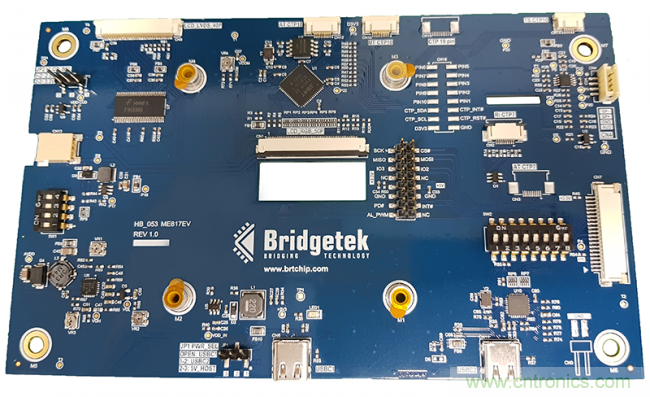 Bridgetek推出了用于高级EVE图形控制器的新型评估硬件