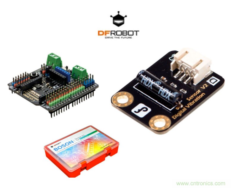 e络盟新增DFRobot系列单板机和电子开发工具套件