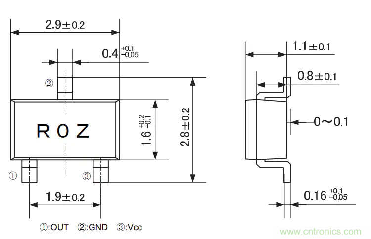 Murata Electronics MRS磁传感器