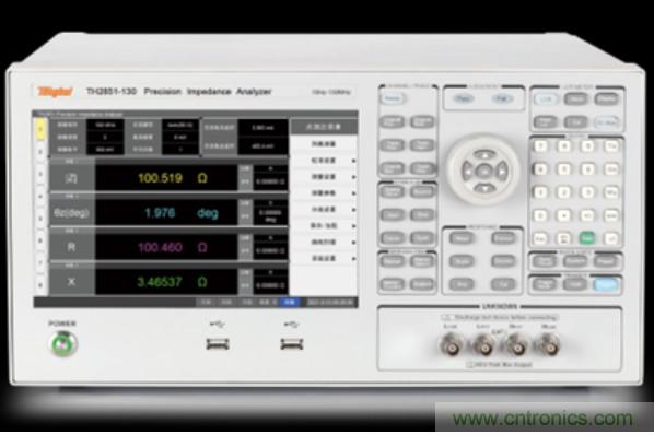 同惠电子发布130MHz精密阻抗分析仪 测试频率达130MHz