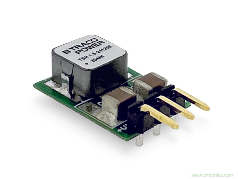 TRACO POWER推出TSR 1.5E 系列高性价比的 1.5A POL 开关调节器 TRACO POWER推出TSR 1.5E 系列高性价比的 1.5A POL 开关调节器